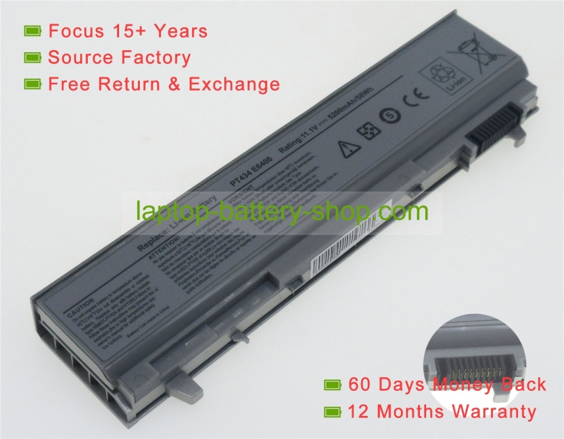 Dell PT434, KY265 11.1V 4400mAh replacement batteries - Click Image to Close
