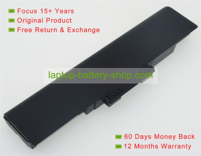 Sony VGP-BPS13, VGP-BPS13/B 11.1V 4800mAh replacement batteries - Click Image to Close