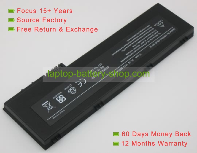 Hp 454668-001, AH547AA 11.1V 3600mAh replacement batteries - Click Image to Close