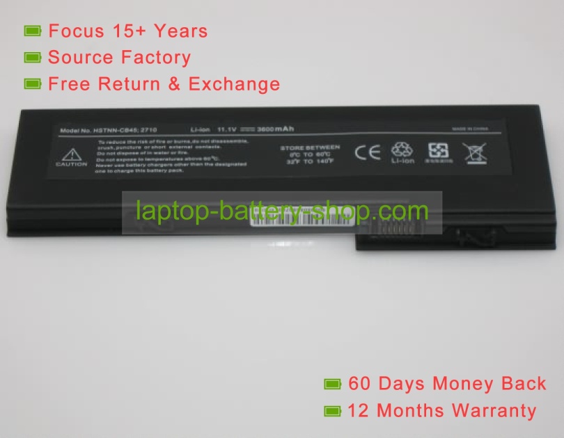 Hp 454668-001, AH547AA 11.1V 3600mAh replacement batteries - Click Image to Close