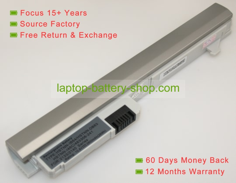 Hp HSTNN-DB63, HSTNN-IB64 10.8V 2200mAh batteries - Click Image to Close