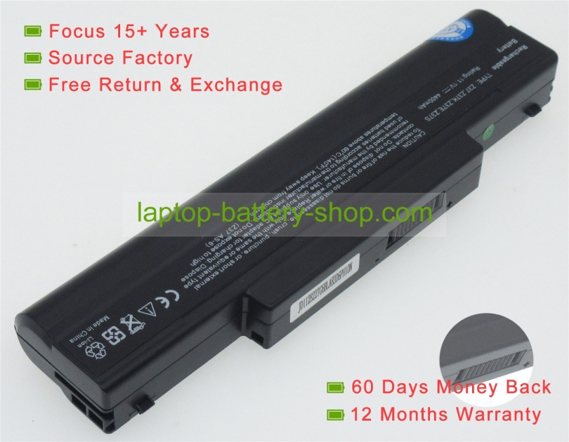 Asus A33-Z37, Z37EP 11.1V 4400mAh replacement batteries - Click Image to Close