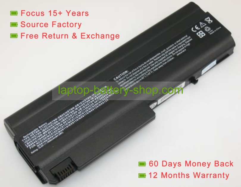 Hp compaq 372772-001, 364602-001 10.8V 6600mAh batteries - Click Image to Close