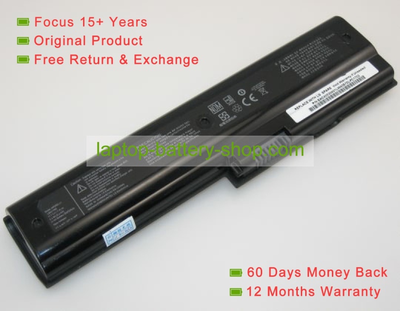Lg LB6211BE, APB8C 11.1V 5200mAh replacement batteries - Click Image to Close