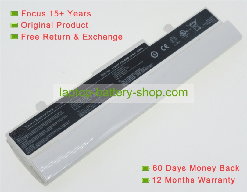 Asus ML32-1005, PL32-1005 10.8V or11.25V 4400mAh replacement batteries - Click Image to Close