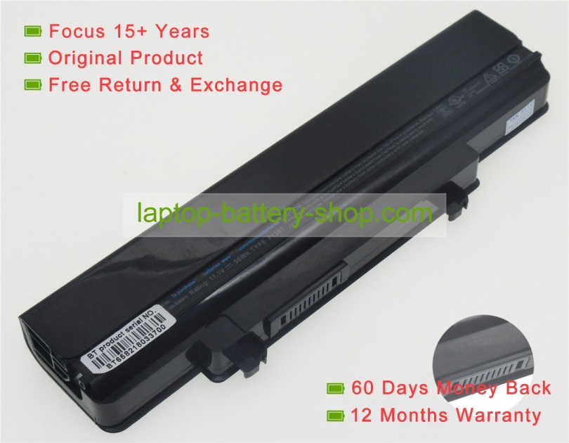 Dell D181T, F136T 11.1V 5045mAh batteries - Click Image to Close