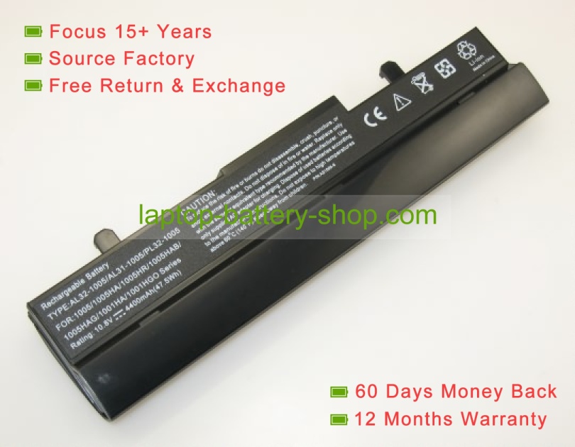 Asus LC32SD122, 70-OA2R2B1000 10.8V 4400mAh replacement batteries - Click Image to Close