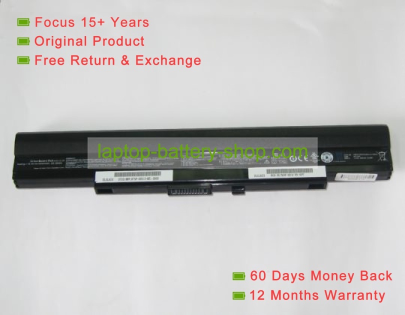 Asus A42-UL50, A42-UL30 14.4V 4400mAh replacement batteries - Click Image to Close
