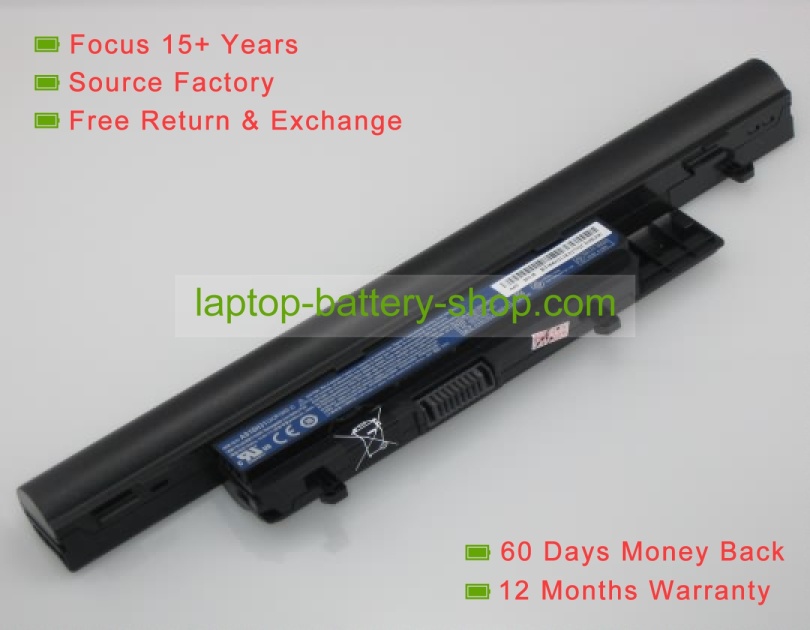 Acer AS10H31, AS10H51 10.8V 4400mAh replacement batteries - Click Image to Close