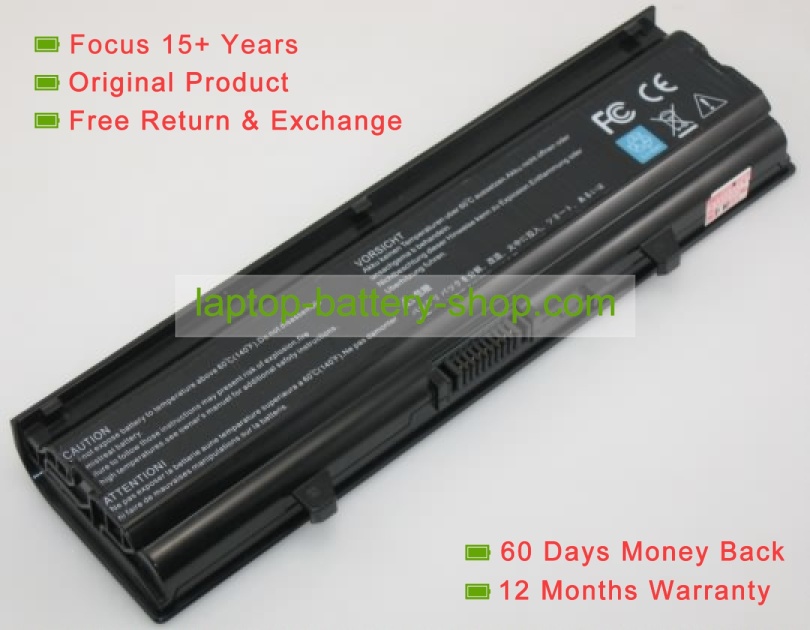 Dell TKV2V, FMHC10 11.1V 4400mAh replacement batteries - Click Image to Close