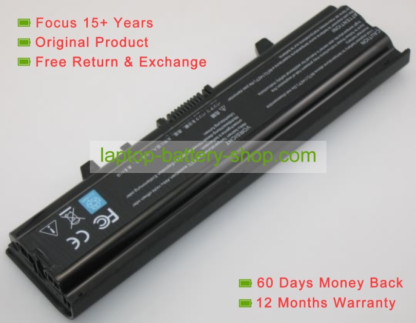 Dell TKV2V, FMHC10 11.1V 4400mAh replacement batteries - Click Image to Close