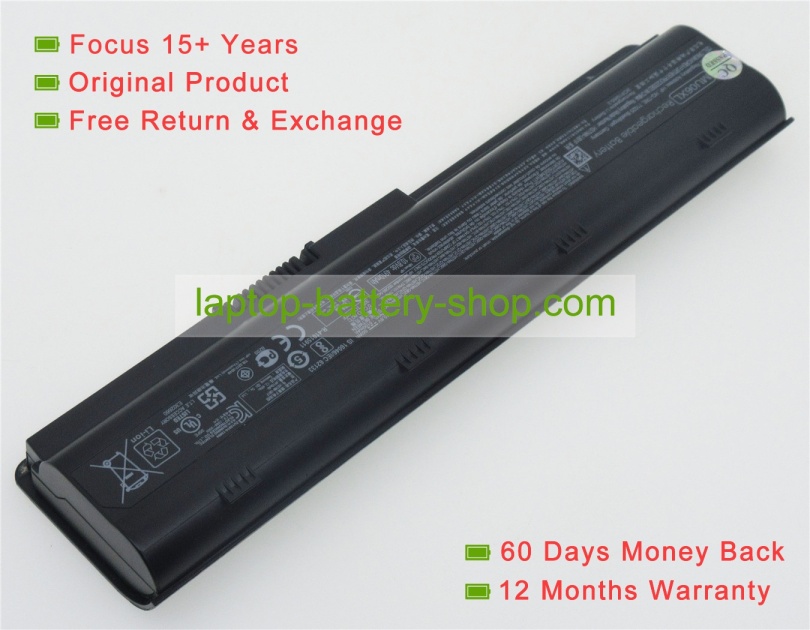 Hp MU06, 593553-001 10.8V 5000mAh replacement batteries - Click Image to Close