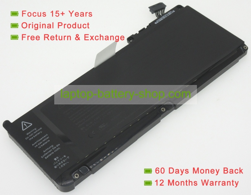 Apple A1331, A1342 10.95V 5400mAh replacement batteries - Click Image to Close