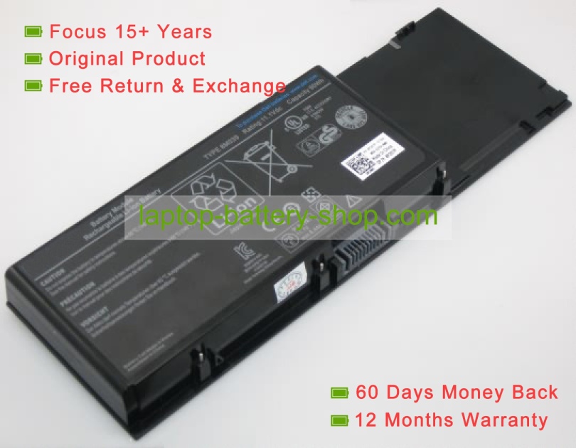 Dell 312-0215, P267P 11.1V 7650mAh replacement batteries - Click Image to Close