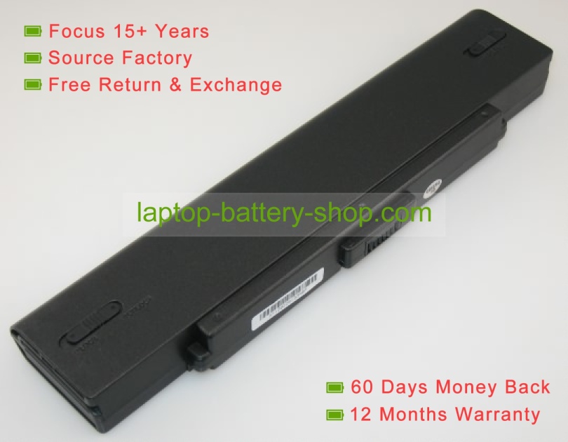 Sony VGP-BPS9, VGP-BPS9/B 11.1V 4400mAh replacement batteries - Click Image to Close