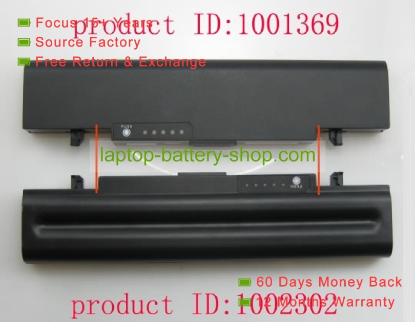 Samsung AA-PB4NC6B, AA-PB9NC6W/E 11.1V 4400mAh replacement batte - Click Image to Close