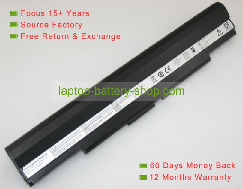 Asus A32-UL30, A31-UL50 14.4V 4400mAh replacement batteries - Click Image to Close