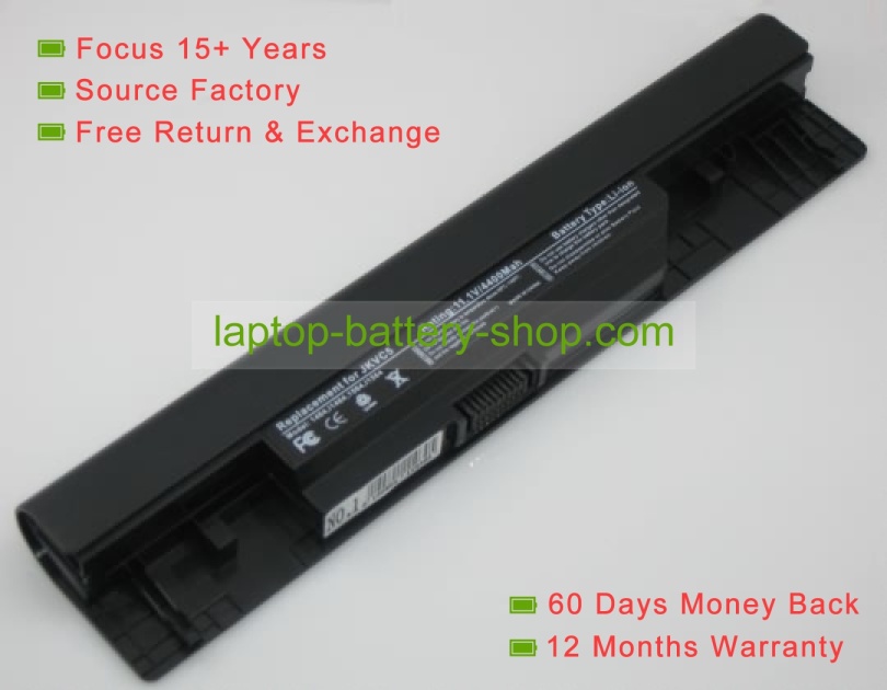 Dell 05Y4YV, 5YRYV 11.1V 4400mAh replacement batteries - Click Image to Close