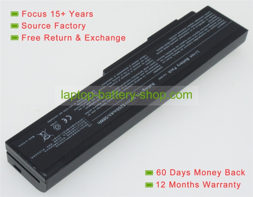 Asus 15G10N373800, L072051 11.1V 4400mAh replacement batteries - Click Image to Close