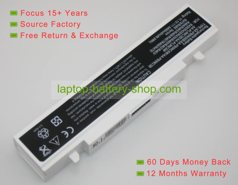 Samsung AA-PB9NC6W, AA-PB9NC5B 11.1V 4400mAh replacement batteries - Click Image to Close