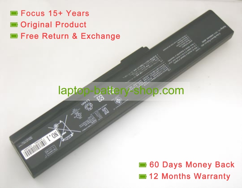 Asus 70-NXM1B2200Z, A31-B53 11.1V 4400mAh replacement batteries - Click Image to Close