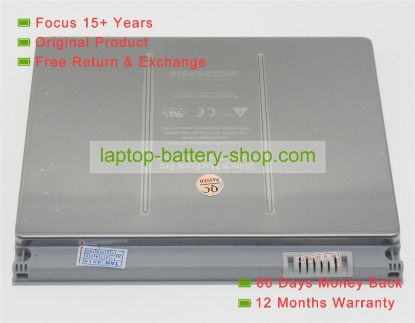 Apple A1175, MA348 10.8V 5600mAh replacement batteries - Click Image to Close