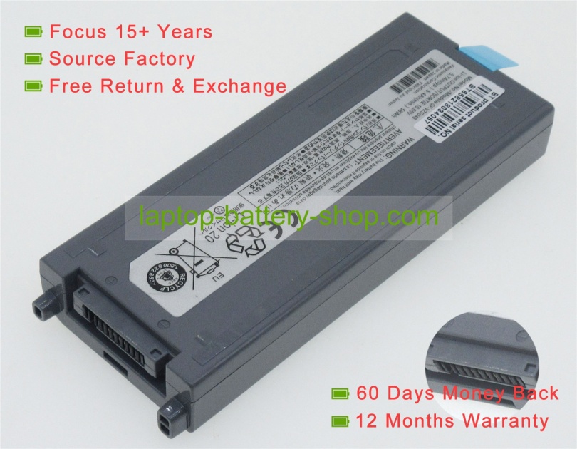 Panasonic CF-VZSU48, CF-VZSU48U 10.65V 5200mAh replacement batte - Click Image to Close