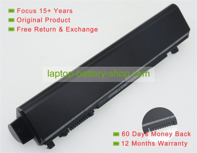 Toshiba PA3832U-1BRS, PA3831U-1BRS 10.8V 8100mAh replacement batteries - Click Image to Close