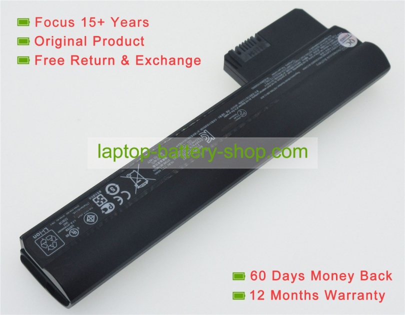 Hp 607763-001, 607762-001 10.8V 5100mAh replacement batteries - Click Image to Close