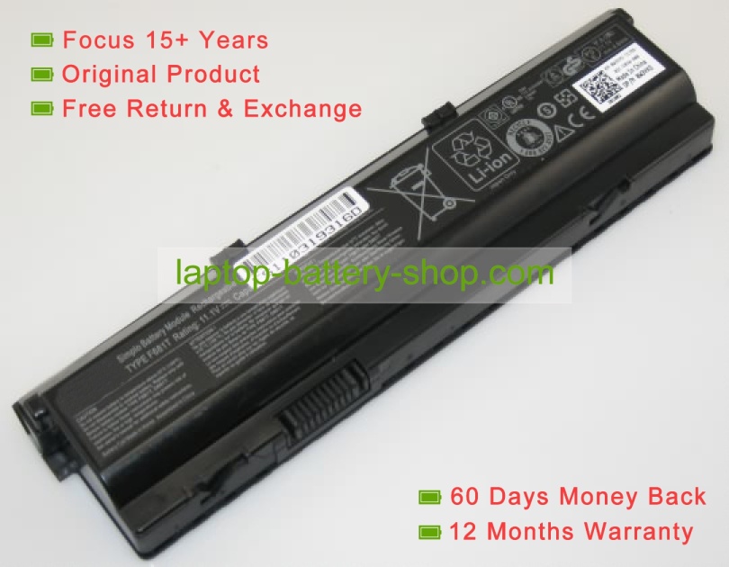 Dell F681T, T780R 11.1V 5000mAh replacement batteries - Click Image to Close
