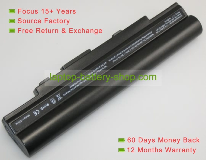 Asus LO62061, 90-NVA1B2000Y 10.8V 4400mAh replacement batteries - Click Image to Close