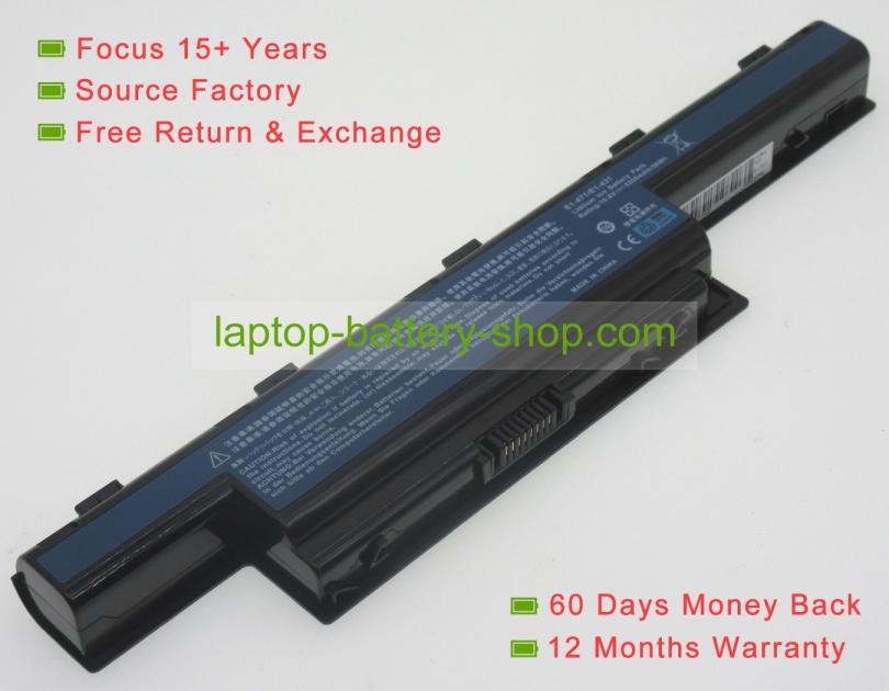 Acer AS10D, AS10D31 11.1V 4400mAh replacement batteries - Click Image to Close