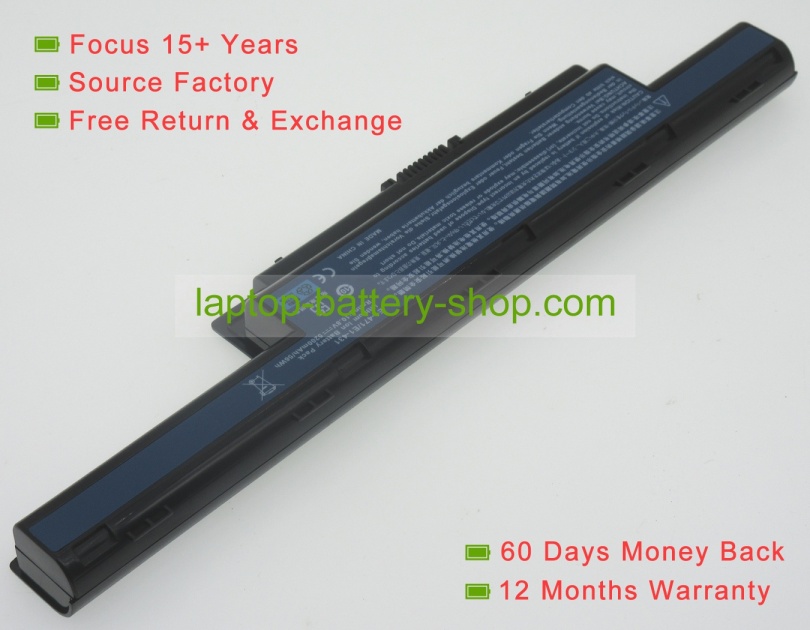 Acer AS10D, AS10D31 11.1V 4400mAh replacement batteries - Click Image to Close