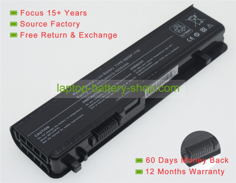 Dell 312-0186, M905P 11.1V 4400mAh replacement batteries - Click Image to Close