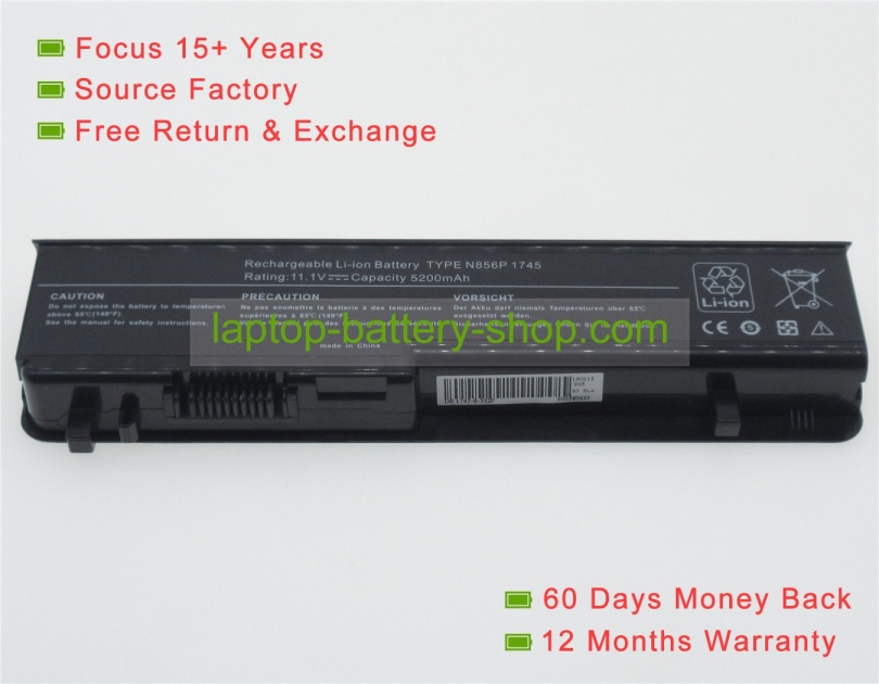 Dell 312-0186, M905P 11.1V 4400mAh replacement batteries - Click Image to Close