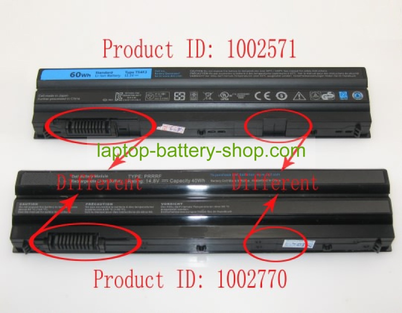Dell 8858X, 312-1163 11.1V 5400mAh replacement batteries - Click Image to Close