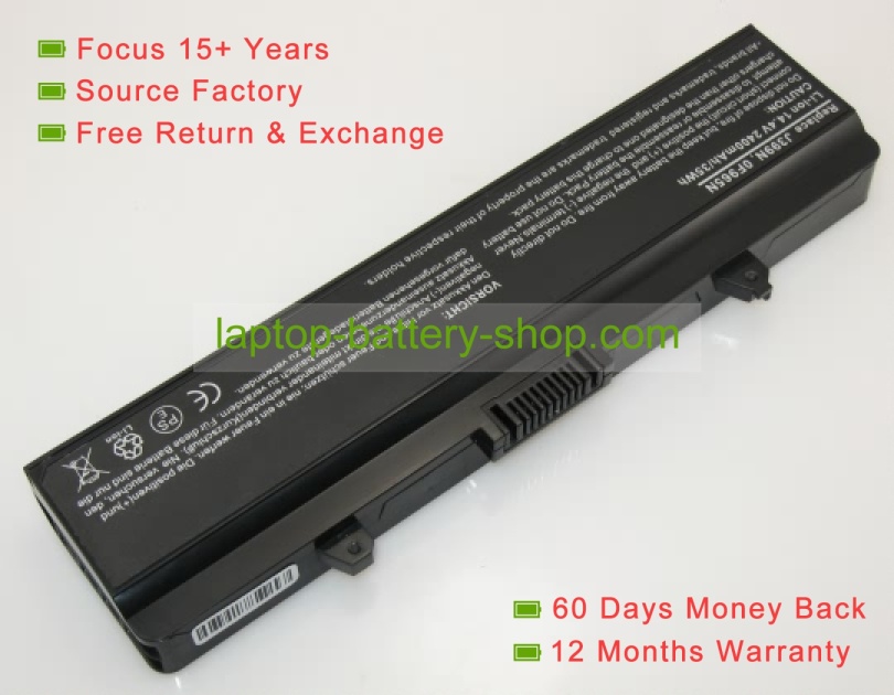 Dell XR693, 312-0625 14.8V 2200mAh replacement batteries - Click Image to Close