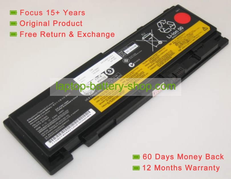 Lenovo 45N1036, 45N1037 11.1V 3900mAh replacement batteries - Click Image to Close