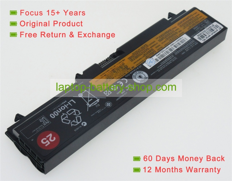 Lenovo 42T4751, 42T4791 14.4V 2200mAh replacement batteries - Click Image to Close