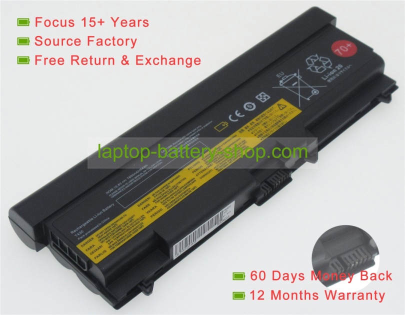 Lenovo 57Y4186, 42T4737 11.1V 6600mAh replacement batteries - Click Image to Close