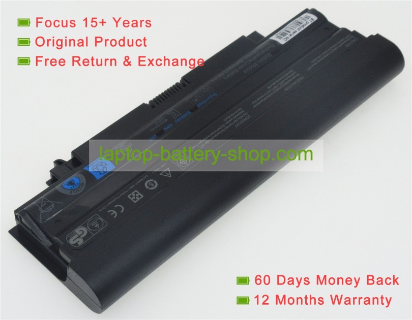Dell YXVK2, 9T48V 11.1V 8100mAh replacement batteries - Click Image to Close