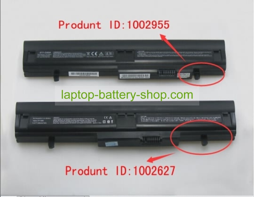 Medion BTP-D9BM, BTP-DEBM 14.4V 4300mAh replacement batteries - Click Image to Close