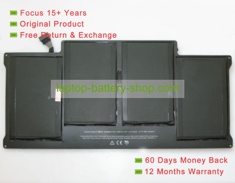 Apple A1377, 020-6955-A 7.3V 6700mAh replacement batteries - Click Image to Close