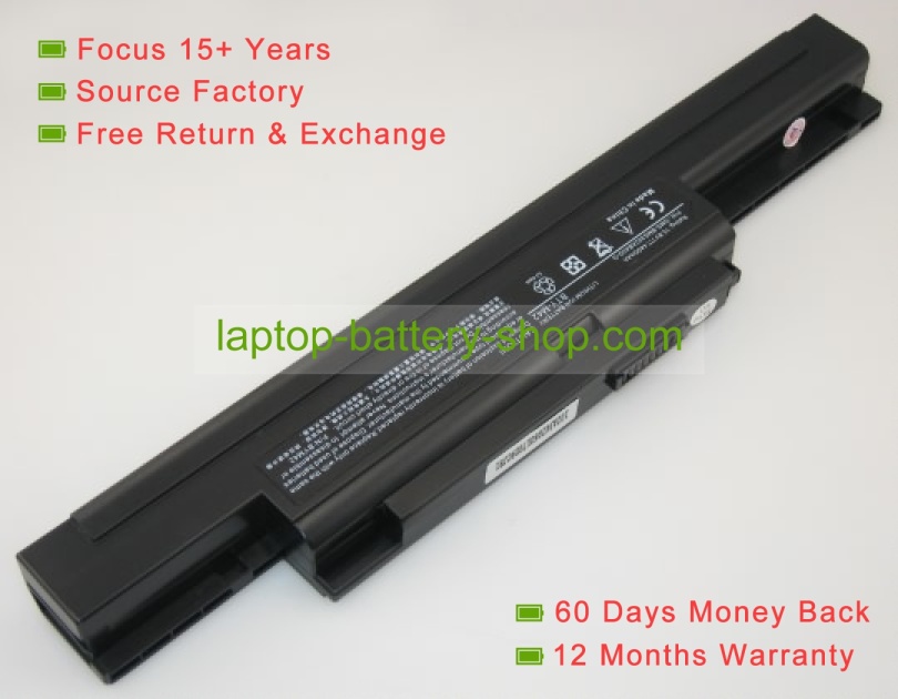 Msi BTY-M42, BMS06 10.8V 4400mAh replacement batteries - Click Image to Close