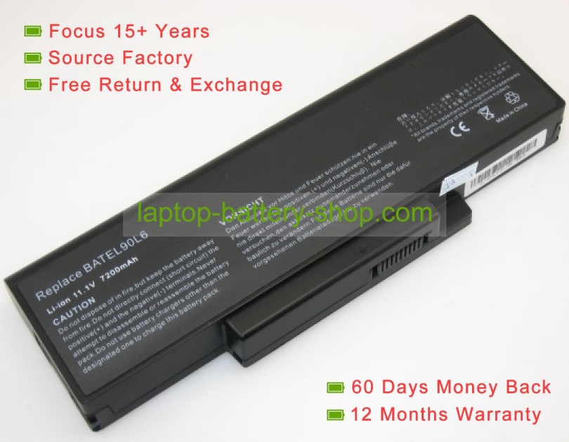 Lenovo BATEL80L9, BATEL80L9 11.1V 6600mAh replacement batteries - Click Image to Close