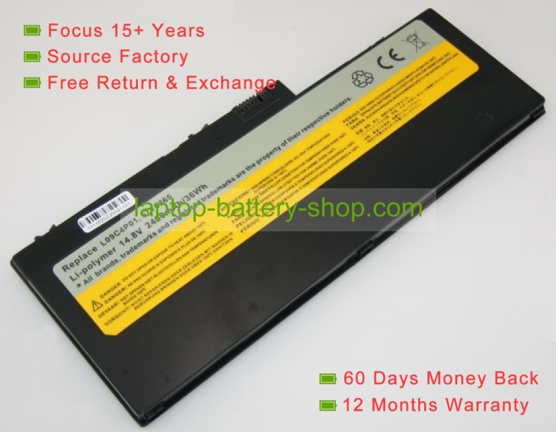 Lenovo L09C4P01, 57Y6265 14.8V 2200mAh replacement batteries - Click Image to Close