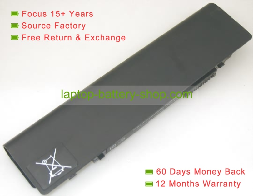 Dell 312-1015, 312-1008 11.1V 4800mAh replacement batteries - Click Image to Close