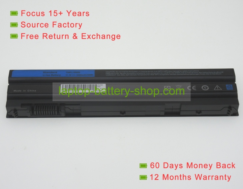 Dell 71R31, KJ321 11.1V 4400mAh replacement batteries - Click Image to Close