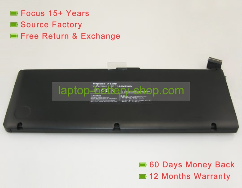 Apple A1309 7.3V 13000mAh replacement batteries - Click Image to Close