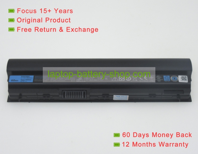 Dell 312-1242, K4CP5 11.1V 5100mAh replacement batteries - Click Image to Close